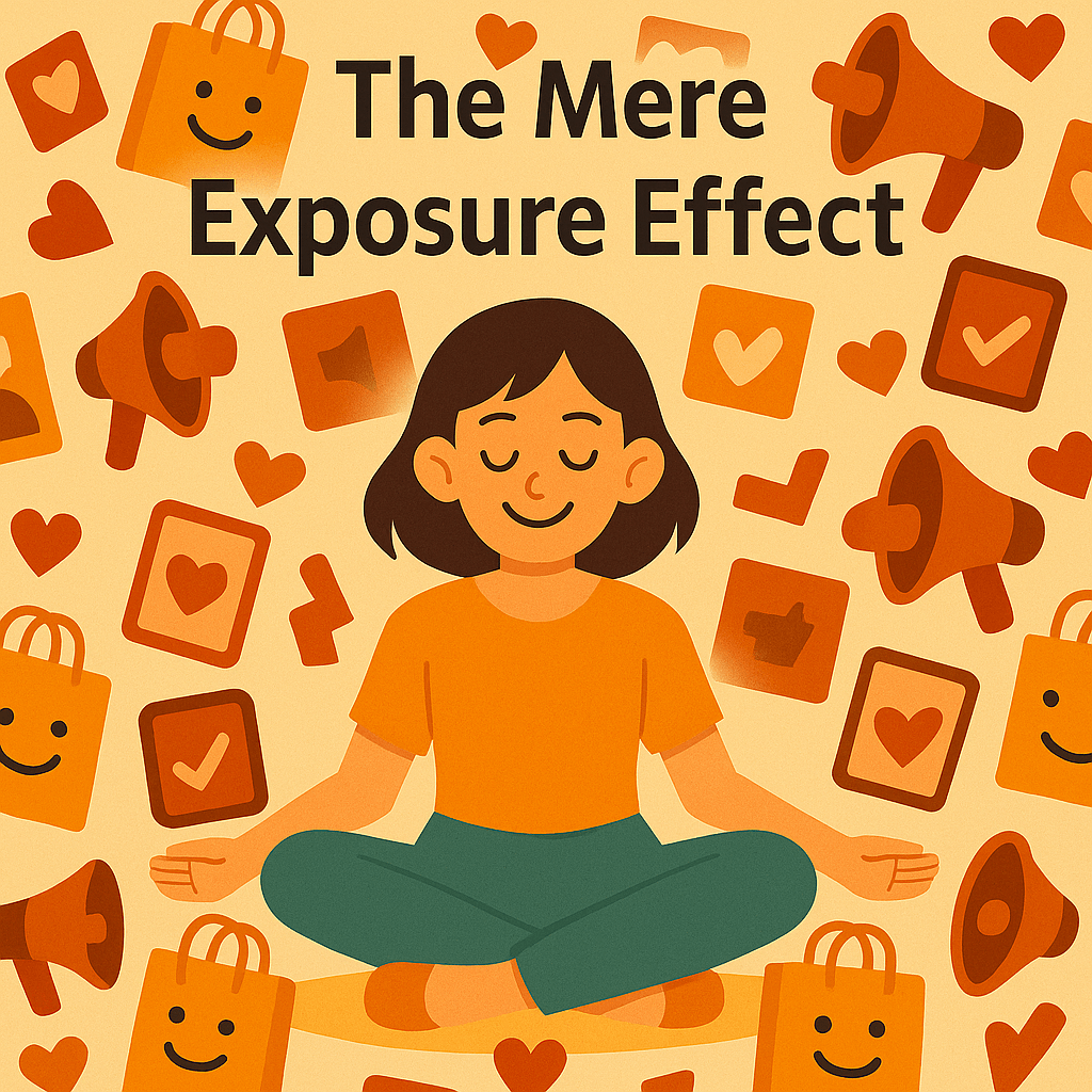featured image of mere exposure effect article
